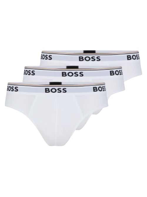 Slip uomo bianco in cotone Hugo Boss | 50475273100